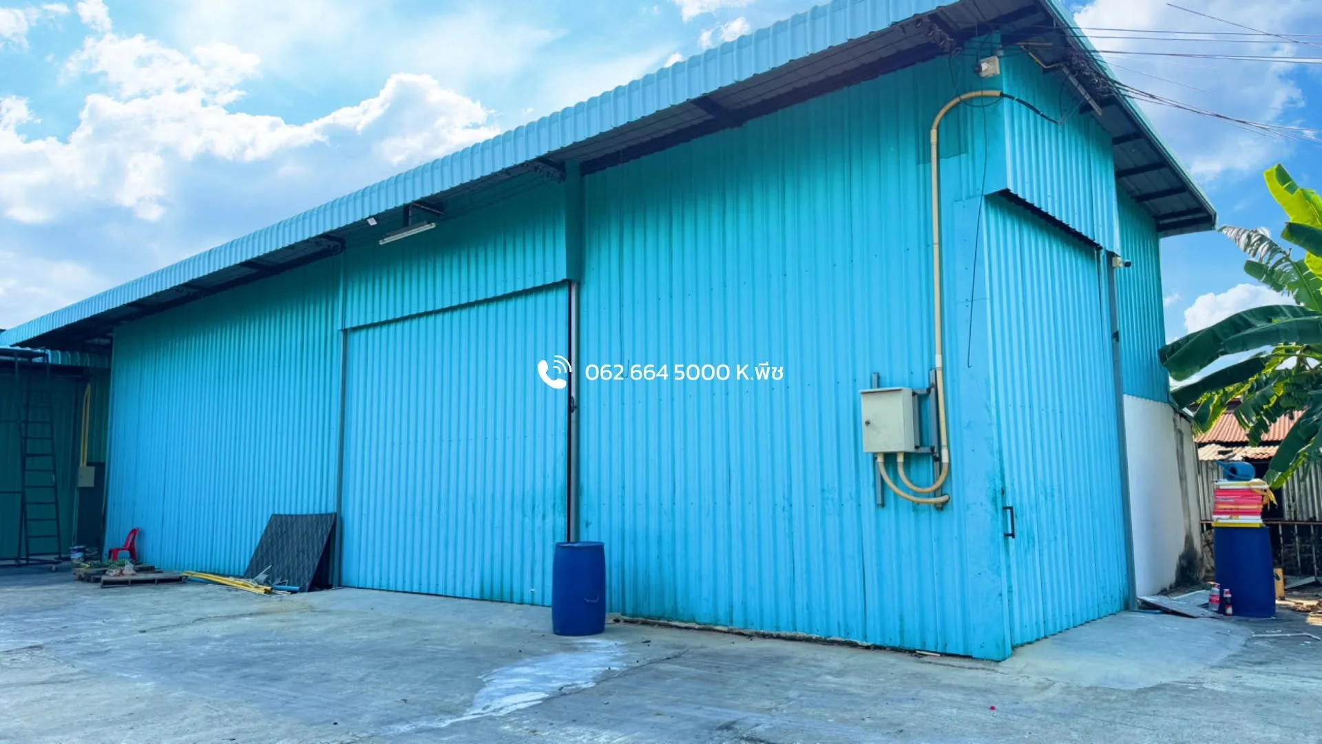 โกดังสายไหม ลำลูกกา สุขาภิบาล5 เพิ่มสิน ใกล้รถไฟฟ้า - 120 ตร.ม. มุม 1