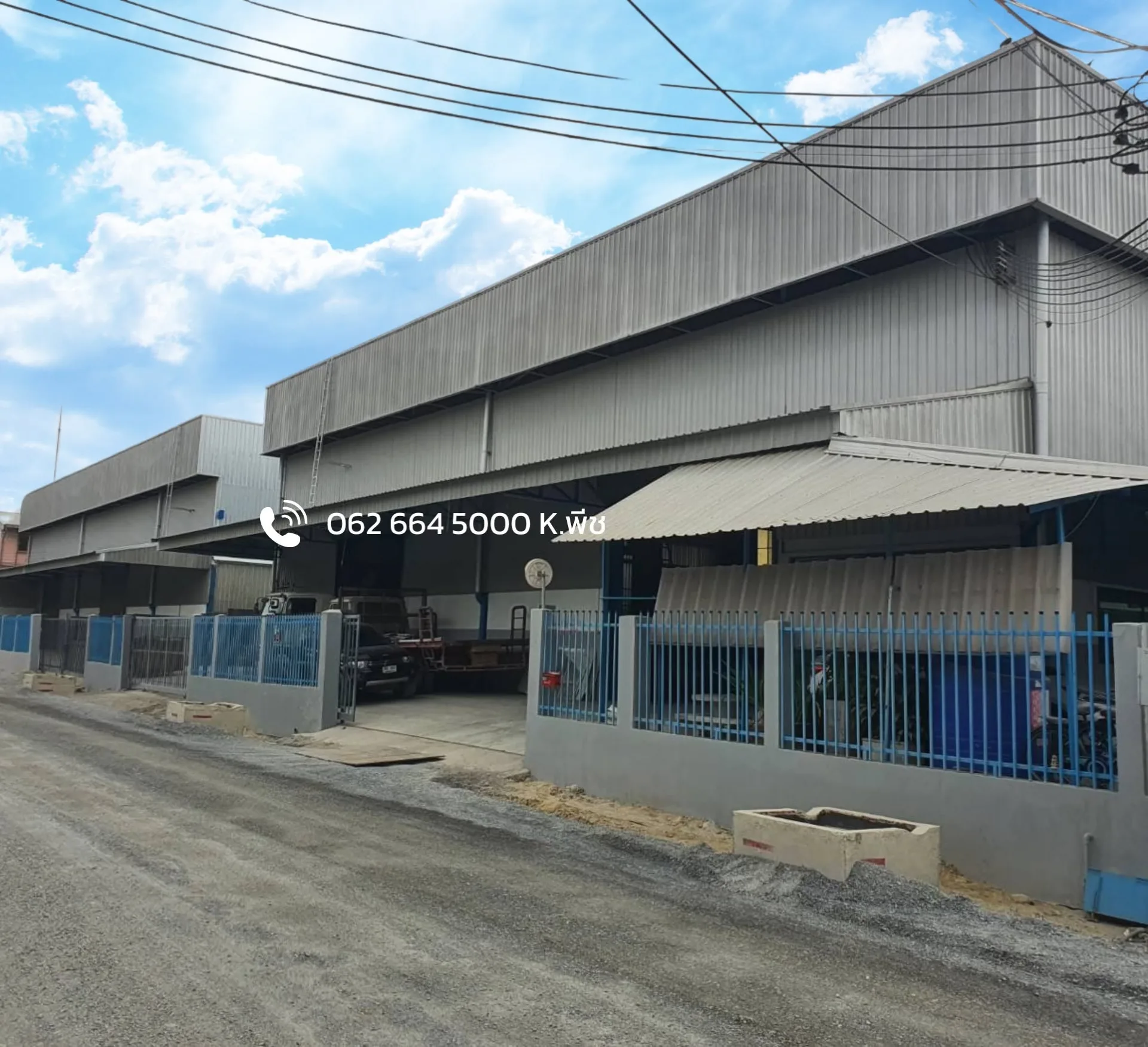 โกดังบางพลี เทพารักษ์ สมุทรปราการ ใกล้สนามบินสุวรรณภูมิ 720 ตร.ม. มุม 1